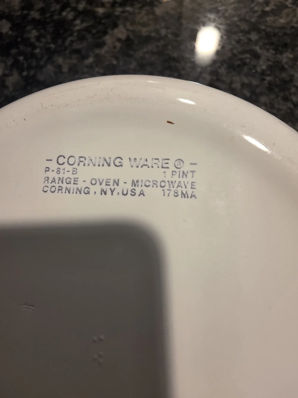 The Corning Ware Wildflower Saucepan/Skillet with Pyrex Lids.